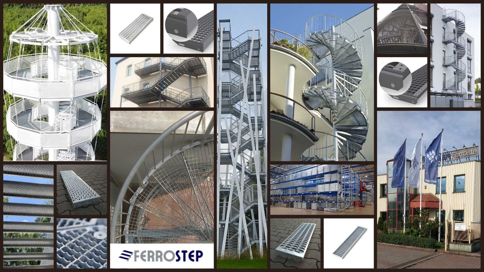 Wendeltreppe bei Ferrostep erhältlich